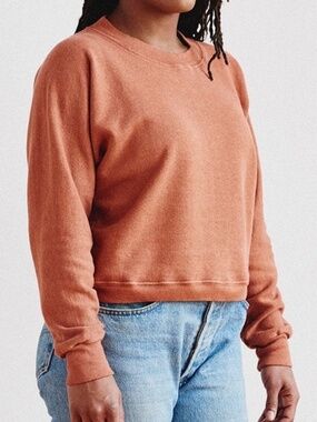 Aliya Wanek Tig Sweatshirt in Canyon, size 1